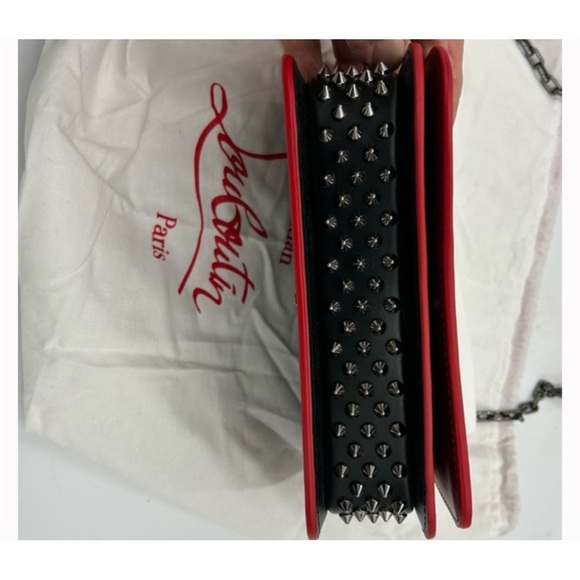 Christian Louboutin, Paloma Bengali, leather clutch/shoulder bag - Picture 4 of 9